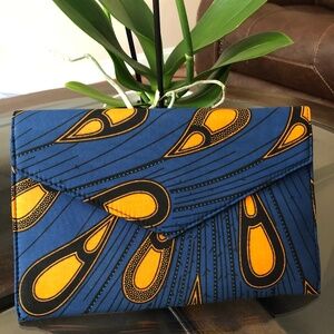 BRAND NEW Fashion Ankara Printed Wax Fabric Clutch
